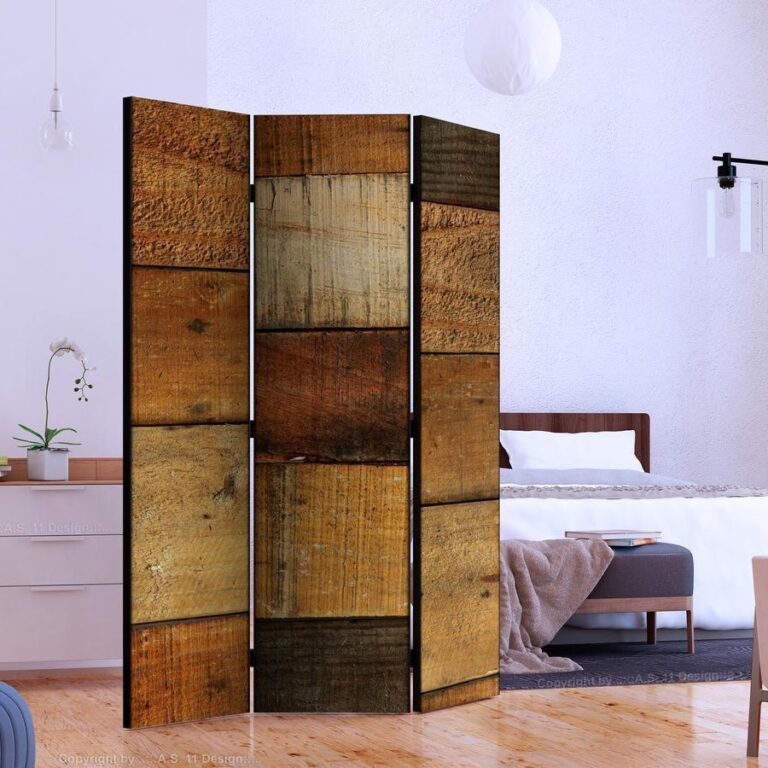 Vouwscherm - Wooden Textures