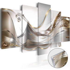 Afbeelding op acrylglas - Golden Flight [Glass]