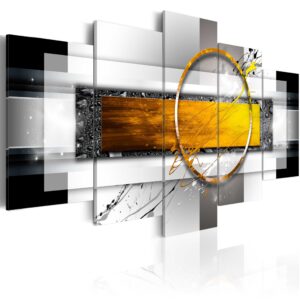Schilderij - Golden Shot