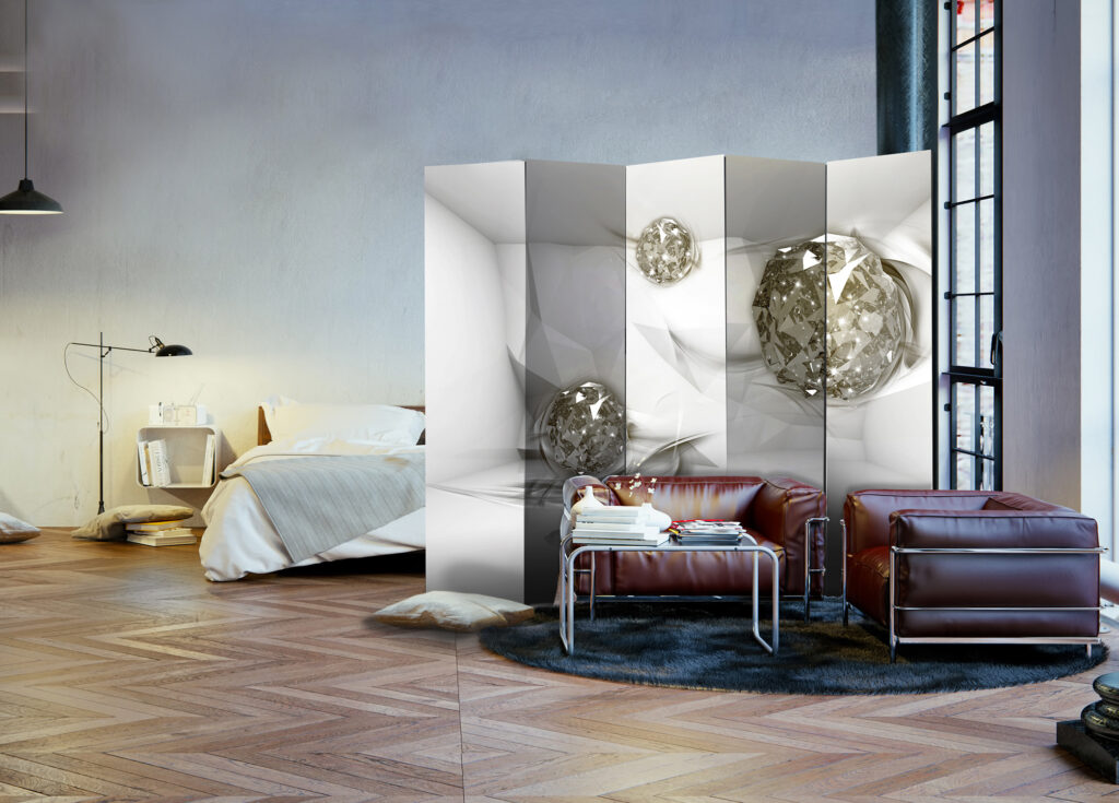 Vouwscherm - Abstract Diamonds II [Room Dividers] - Afbeelding 2