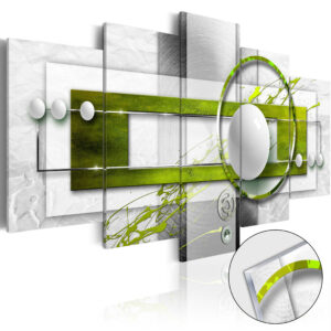 Afbeelding op acrylglas - Green Energy [Glass]