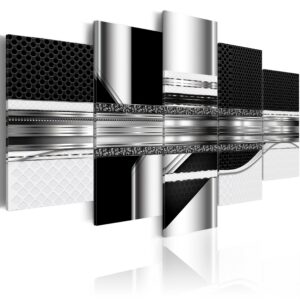 Schilderij - Silver Cut
