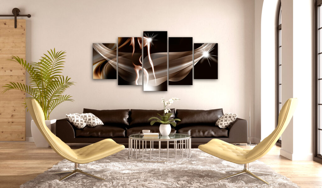 Schilderij - Wave of Sensuality - Afbeelding 2