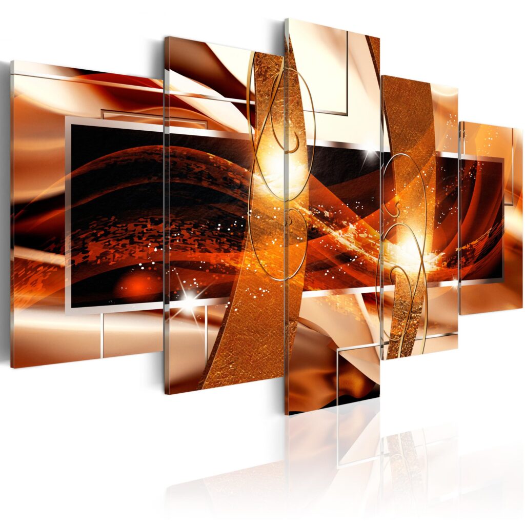 Schilderij - Fire of Life