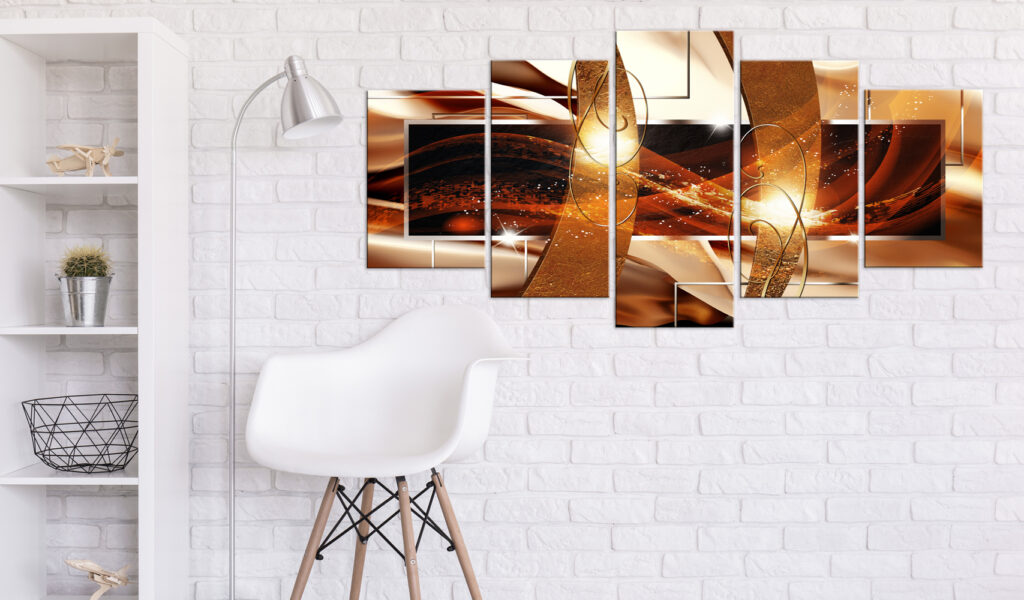 Schilderij - Fire of Life - Afbeelding 2
