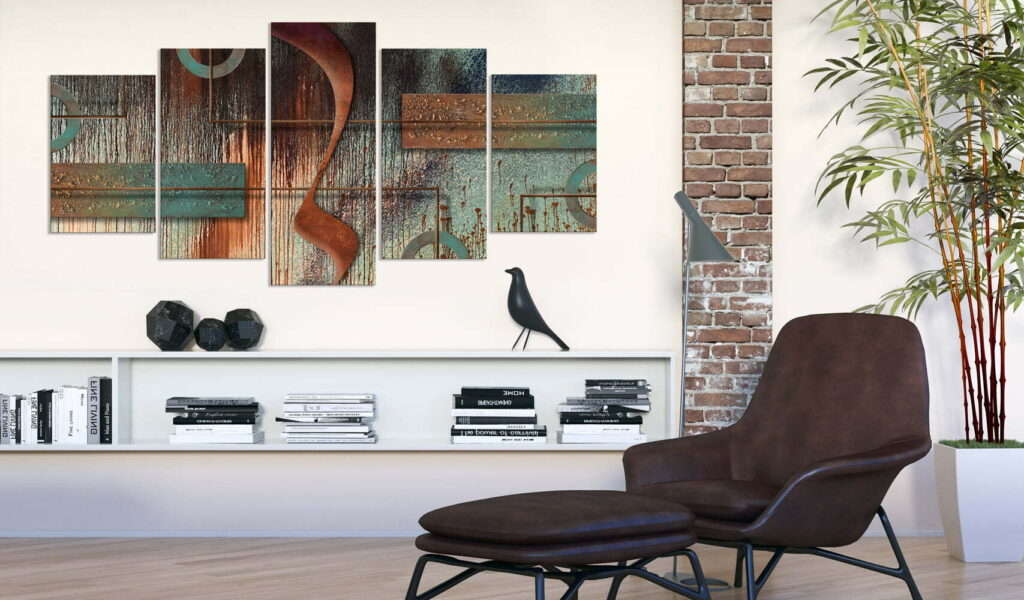 Schilderij - Abstract Melody - Afbeelding 2