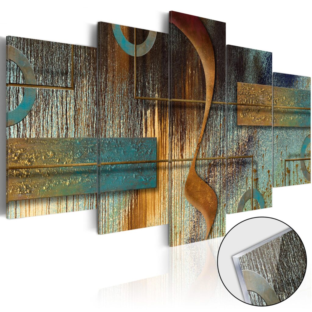 Afbeelding op acrylglas - Exotic Note [Glass]