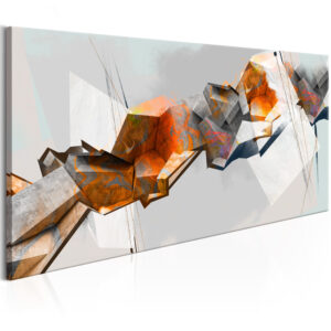 Schilderij - Abstract Chain