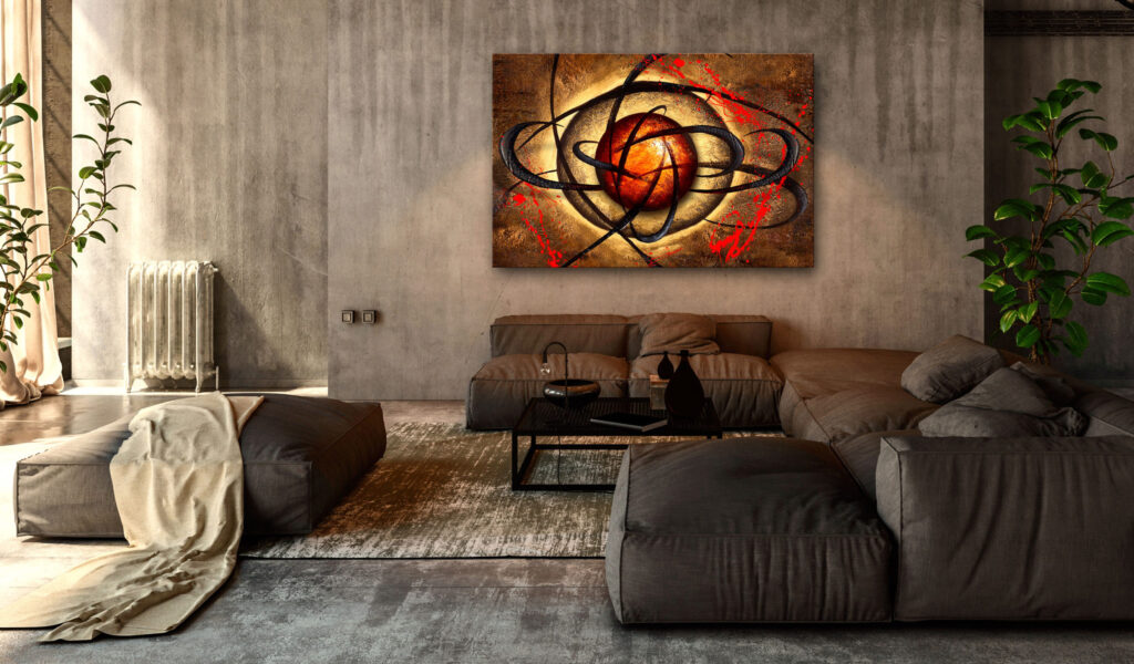 Schilderij - Secret Eye - Afbeelding 2