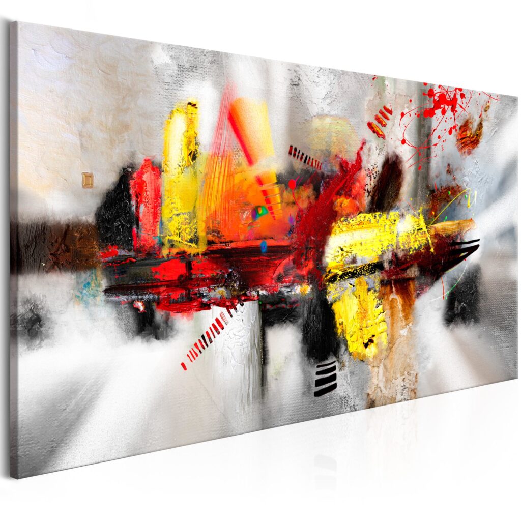 Schilderij - Hit and Sunk