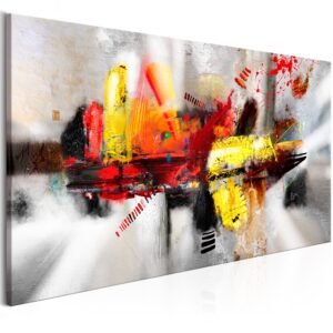 Schilderij - Hit and Sunk
