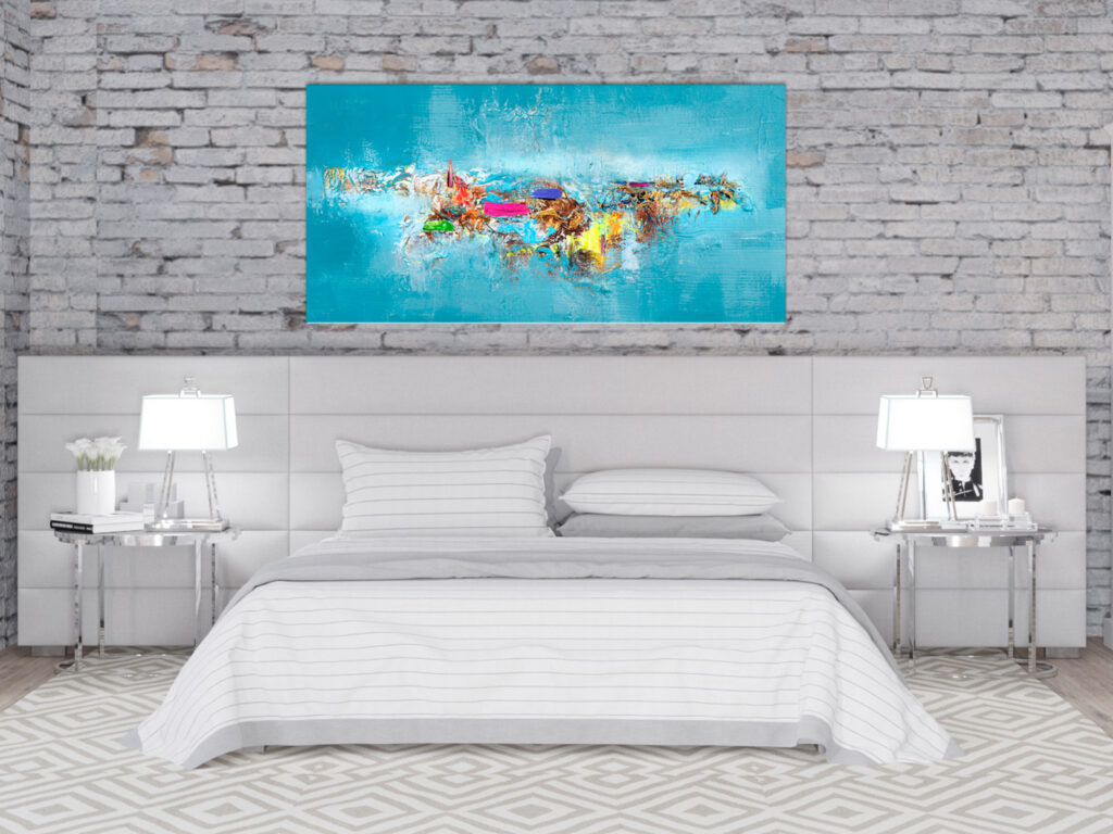 Schilderij - Paradise (1 Part) Wide - Afbeelding 2