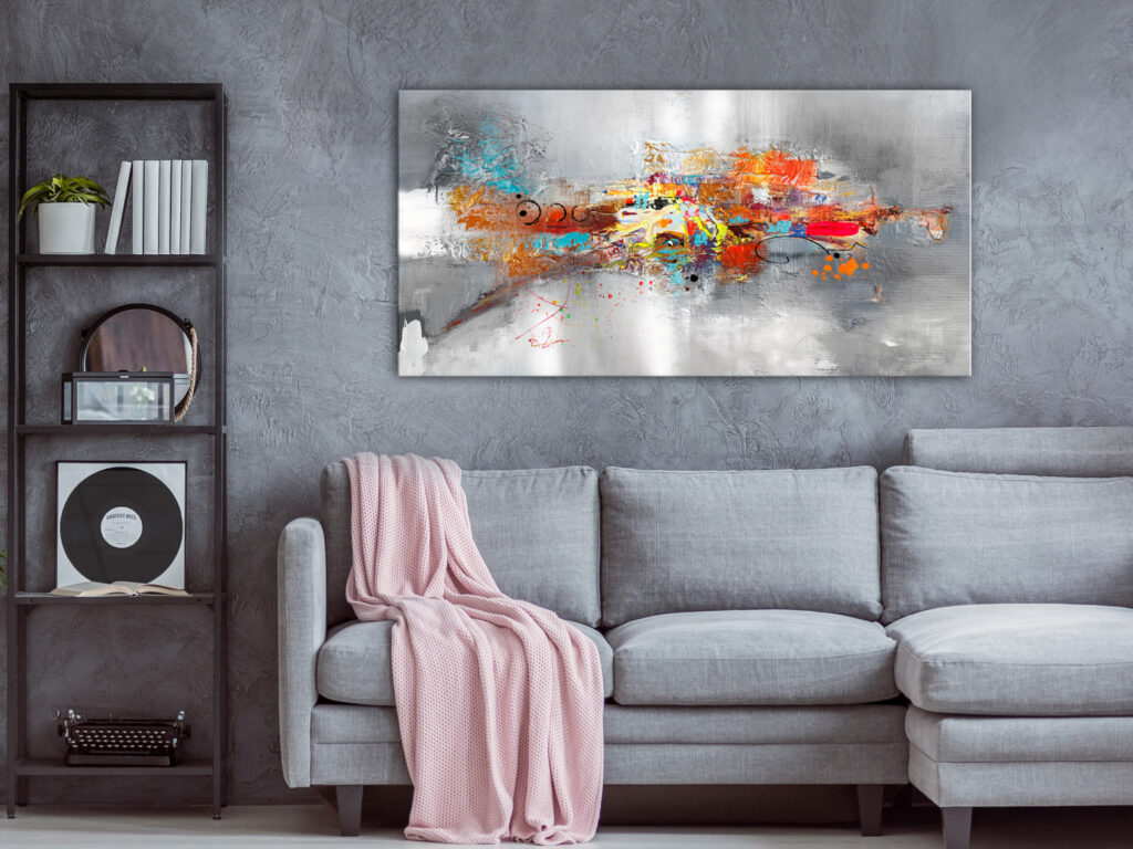 Schilderij - Dominant (1 Part) Wide - Afbeelding 2