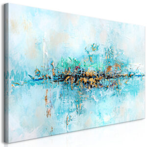 Schilderij - Lagoon (1 Part) Wide