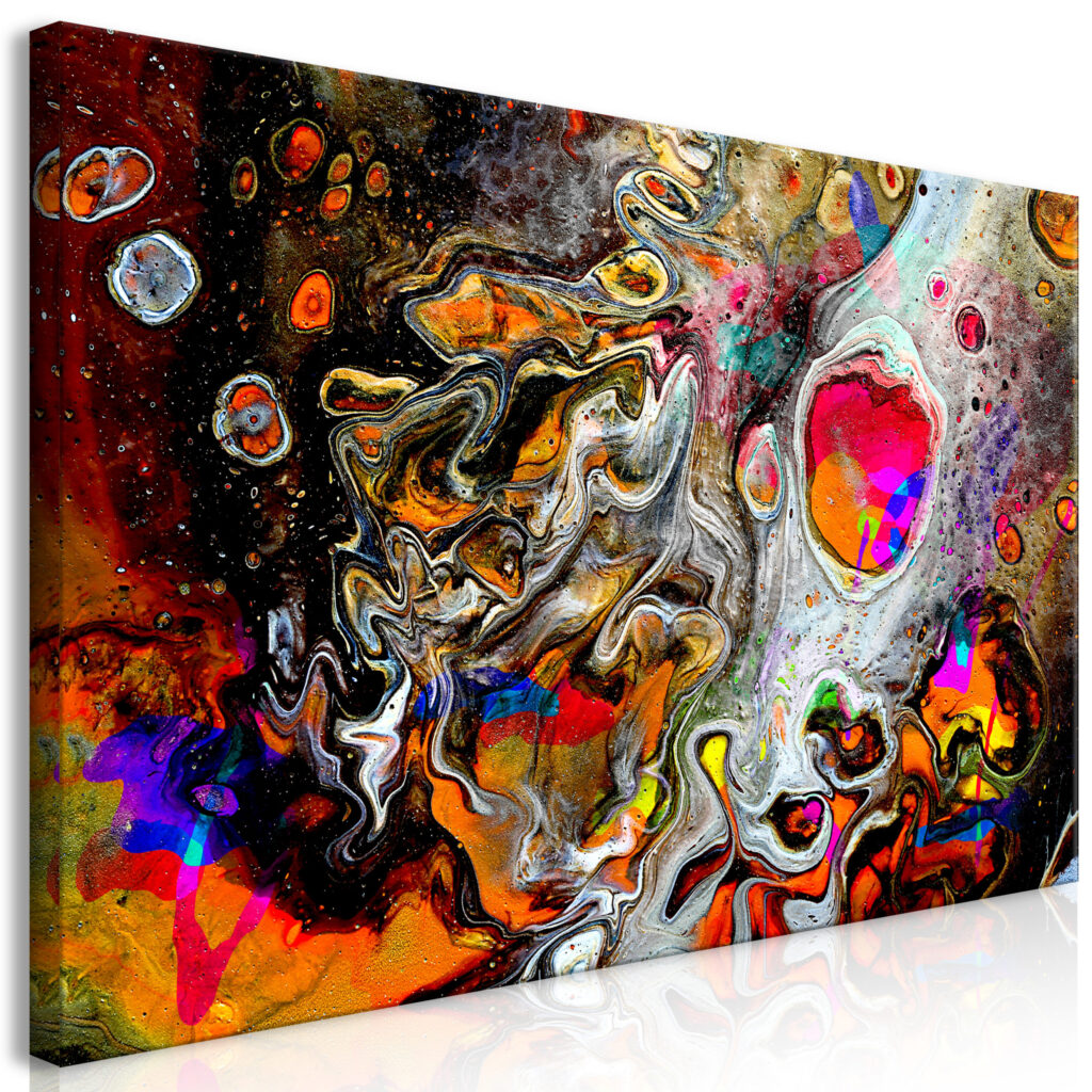 Schilderij - Paint Universe (1 Part) Wide
