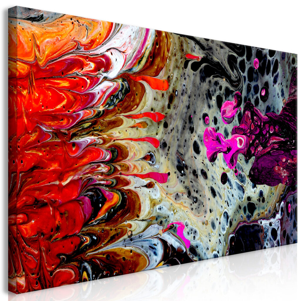 Schilderij - Paint Fusion (1 Part) Wide