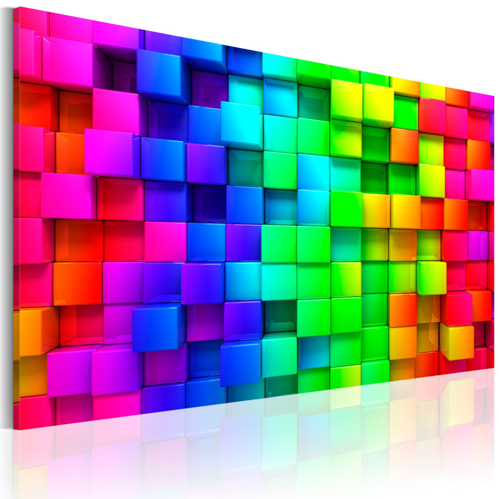 Schilderij - Colour Depth