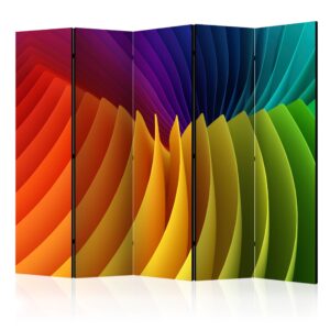 Vouwscherm - Rainbow Wave II [Room Dividers]