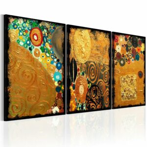 Schilderij - Golden Imagination