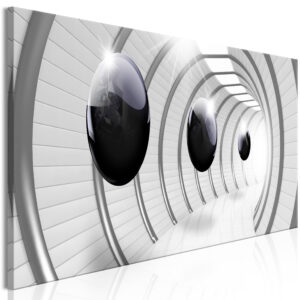 Schilderij - Space Tunnel (1 Part) Narrow