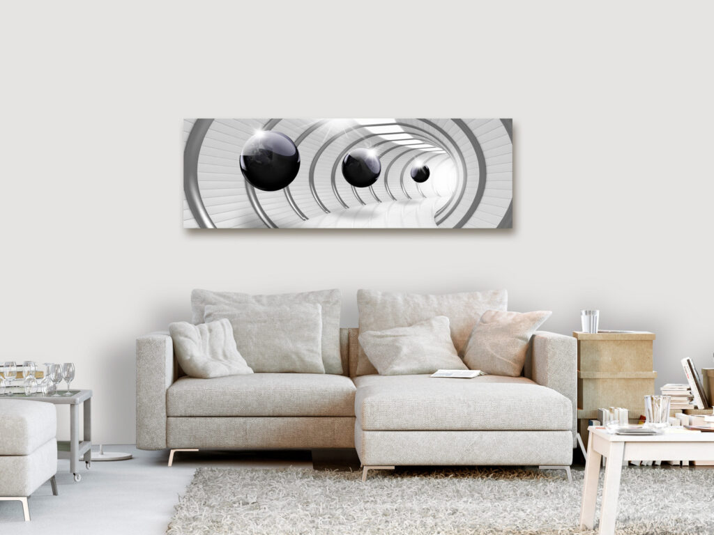 Schilderij - Space Tunnel (1 Part) Narrow - Afbeelding 2