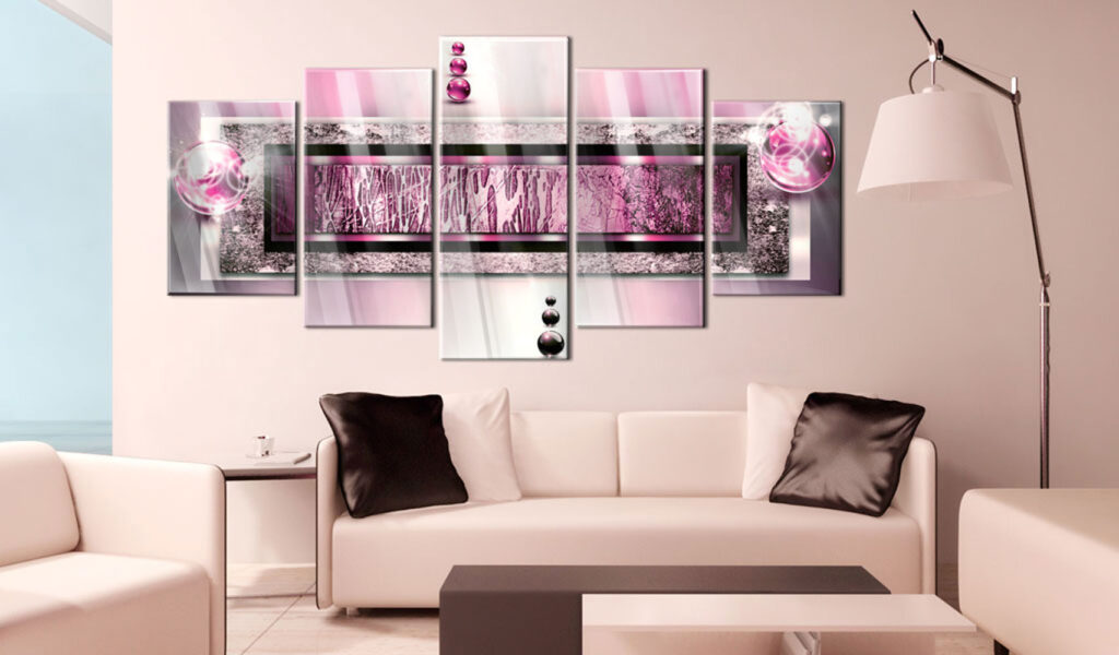 Afbeelding op acrylglas - Cyclamen Dream [Glass] - Afbeelding 2