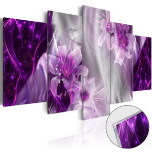 Afbeelding op acrylglas - Purple Utopia [Glass]