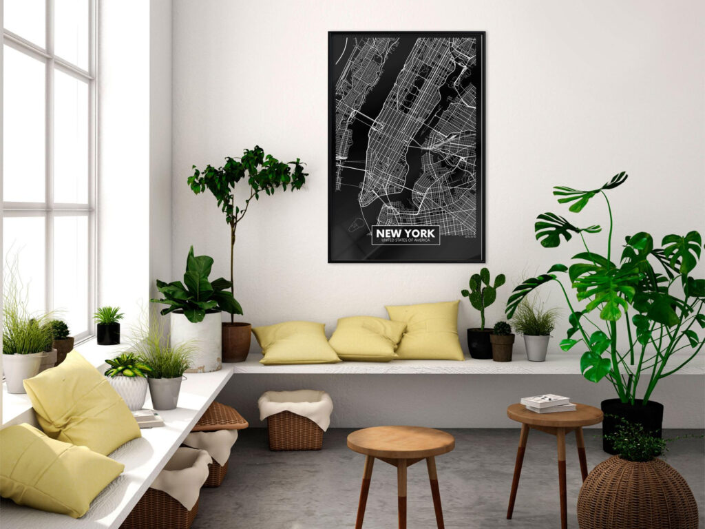 City Map: New York (Dark)
