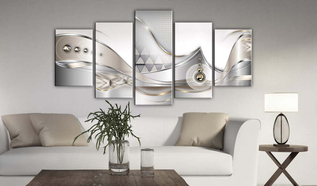Schilderij - Crystalline Depth - Afbeelding 2