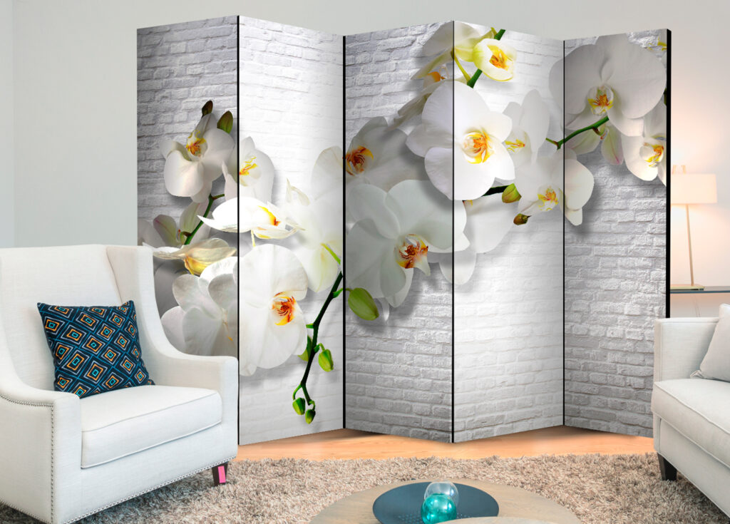 Vouwscherm - The Urban Orchid II [Room Dividers] - Afbeelding 2