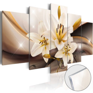 Afbeelding op acrylglas - Shiny Lily [Glass]