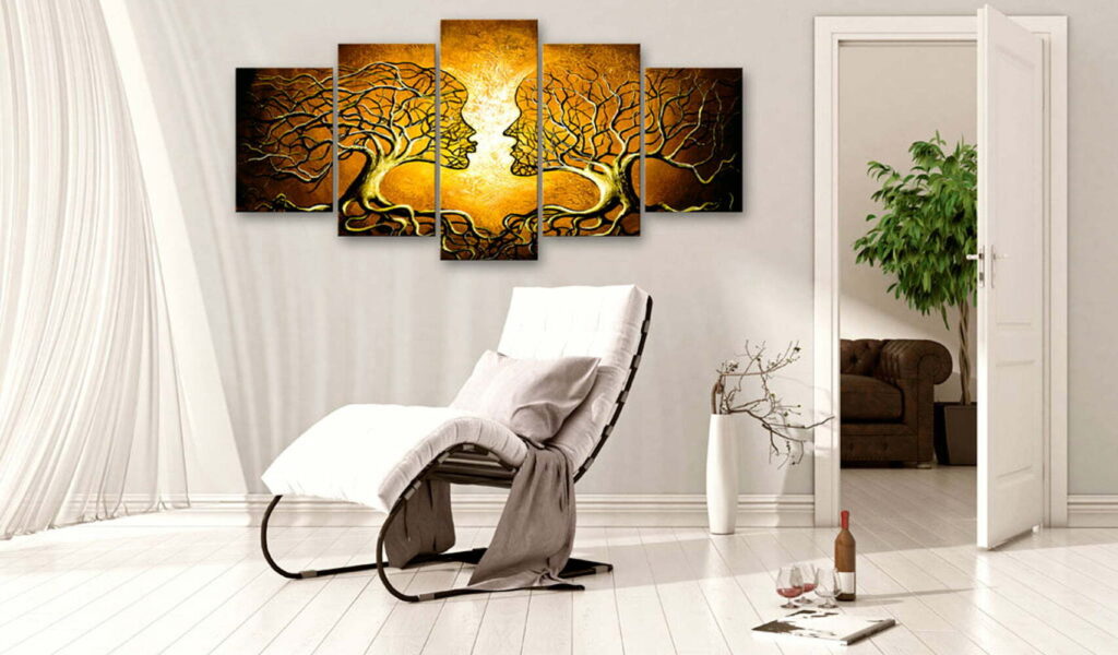 Schilderij - Song of Love - Afbeelding 2