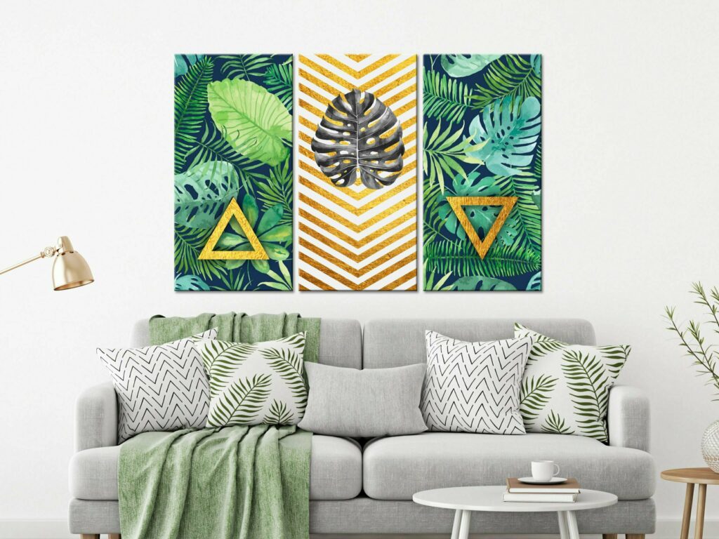 Schilderij - Up or Down? (3 Parts) - Afbeelding 2