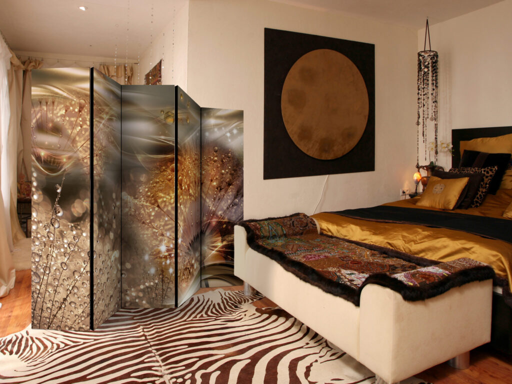 Vouwscherm - Dandelions' World II [Room Dividers] - Afbeelding 2