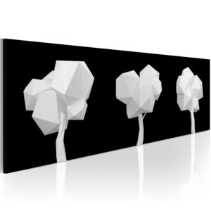 Schilderij - Geometrical Trees