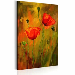 Schilderij - The Awakening of Poppy