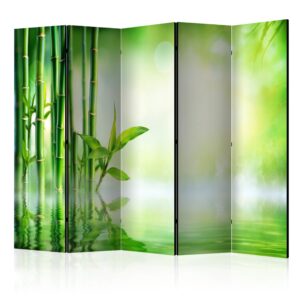 Vouwscherm - Green Bamboo II [Room Dividers]