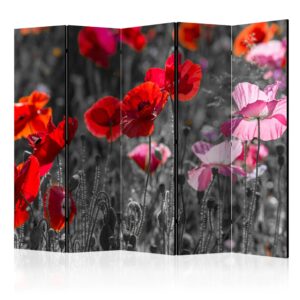 Vouwscherm - Red Poppies II [Room Dividers]