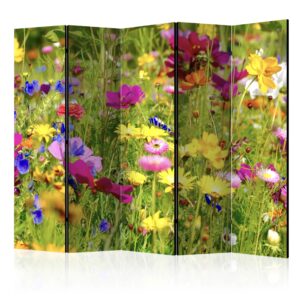 Vouwscherm - Summer Flowers II [Room Dividers]