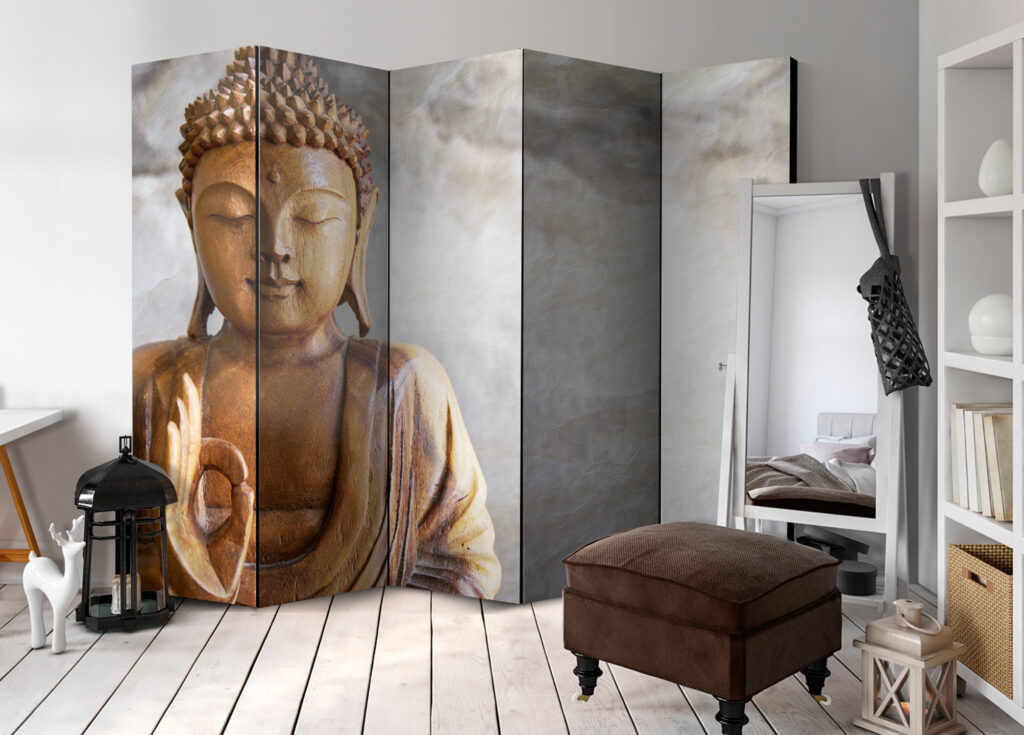 Vouwscherm - Buddha II [Room Dividers] - Afbeelding 2