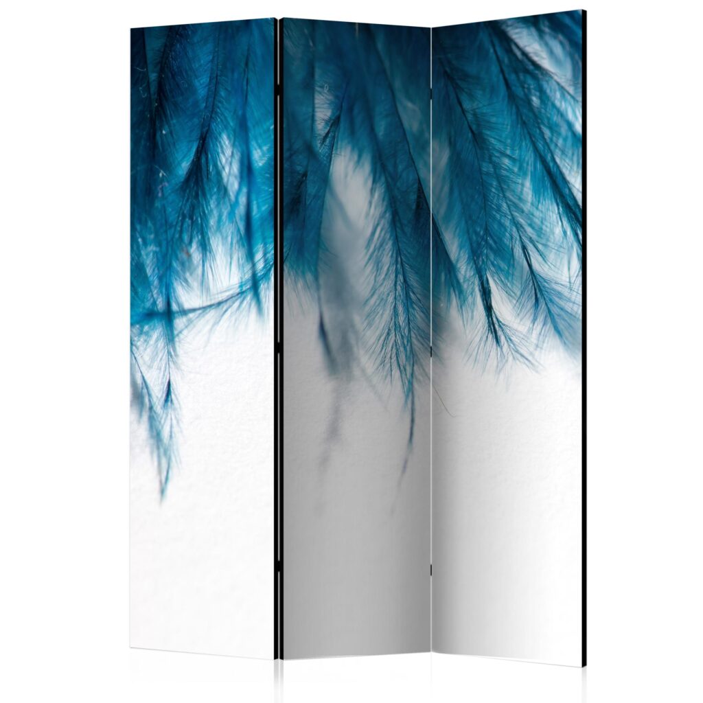 Vouwscherm - Sapphire Feathers [Room Dividers]