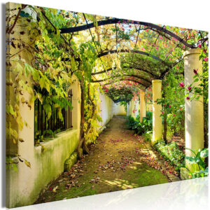 Schilderij - Pergola (1 Part) Wide