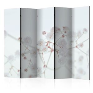 Vouwscherm - White Flowers II [Room Dividers]