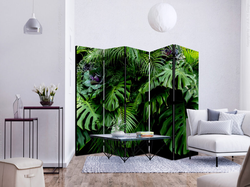 Vouwscherm - Rainforest II [Room Dividers] - Afbeelding 2