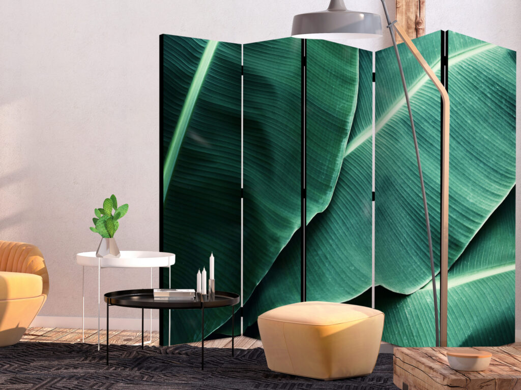 Vouwscherm - Banana Leaf II [Room Dividers] - Afbeelding 2