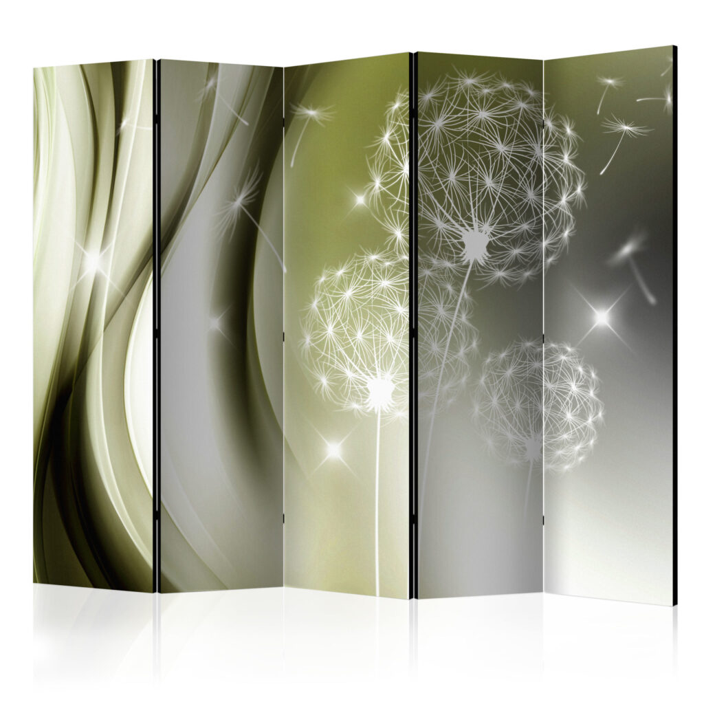 Vouwscherm - Green Gentleness II [Room Dividers]