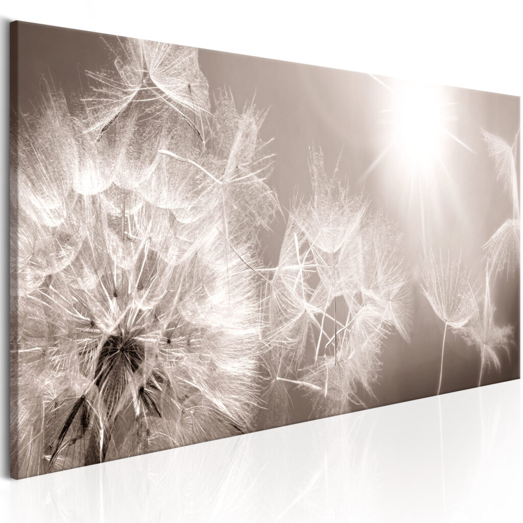 Schilderij - Summer Dandelions