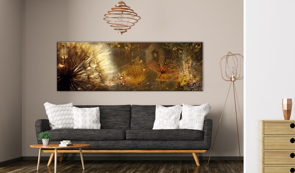 Schilderij - Amber Morning - Afbeelding 2