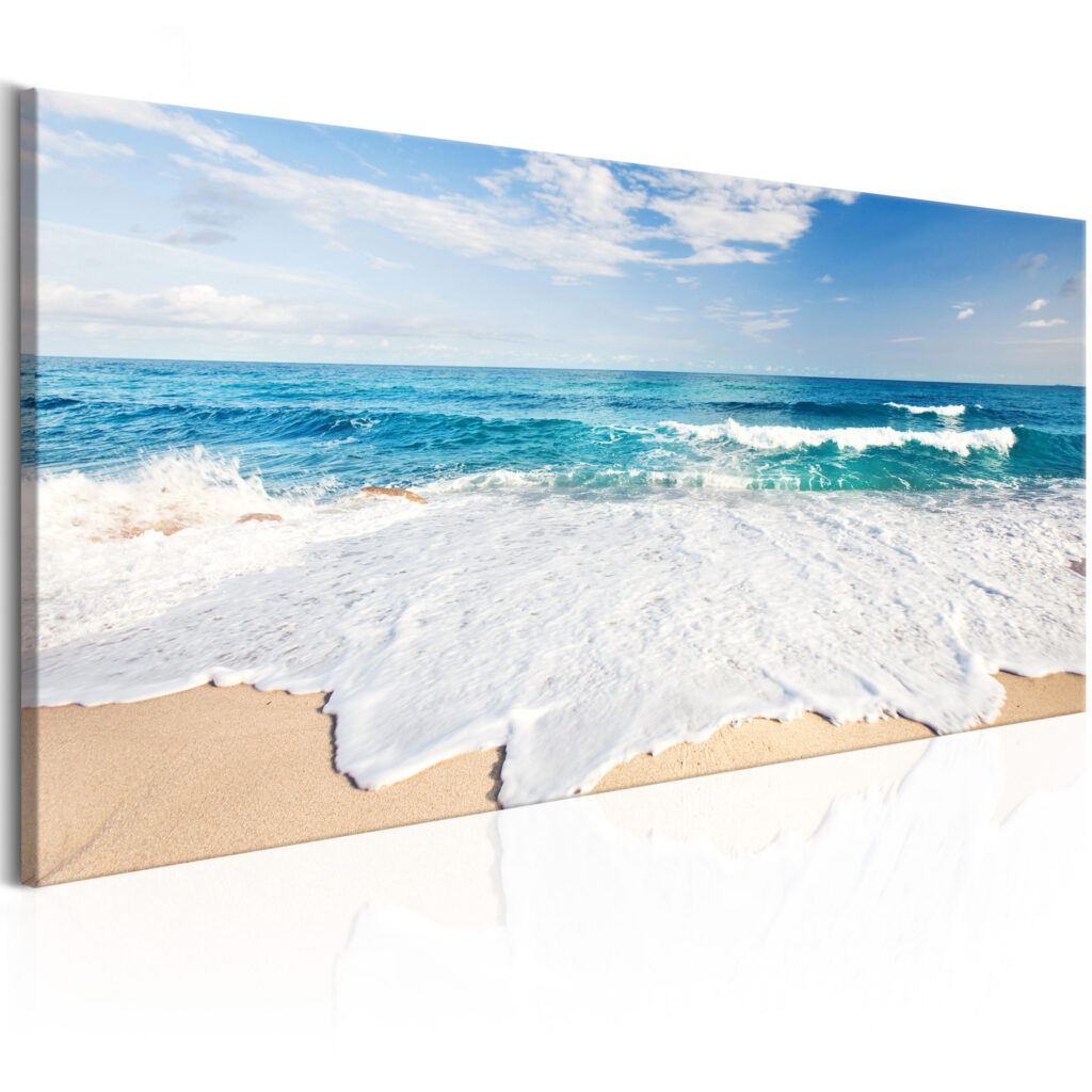 Schilderij - Beach on Captiva Island