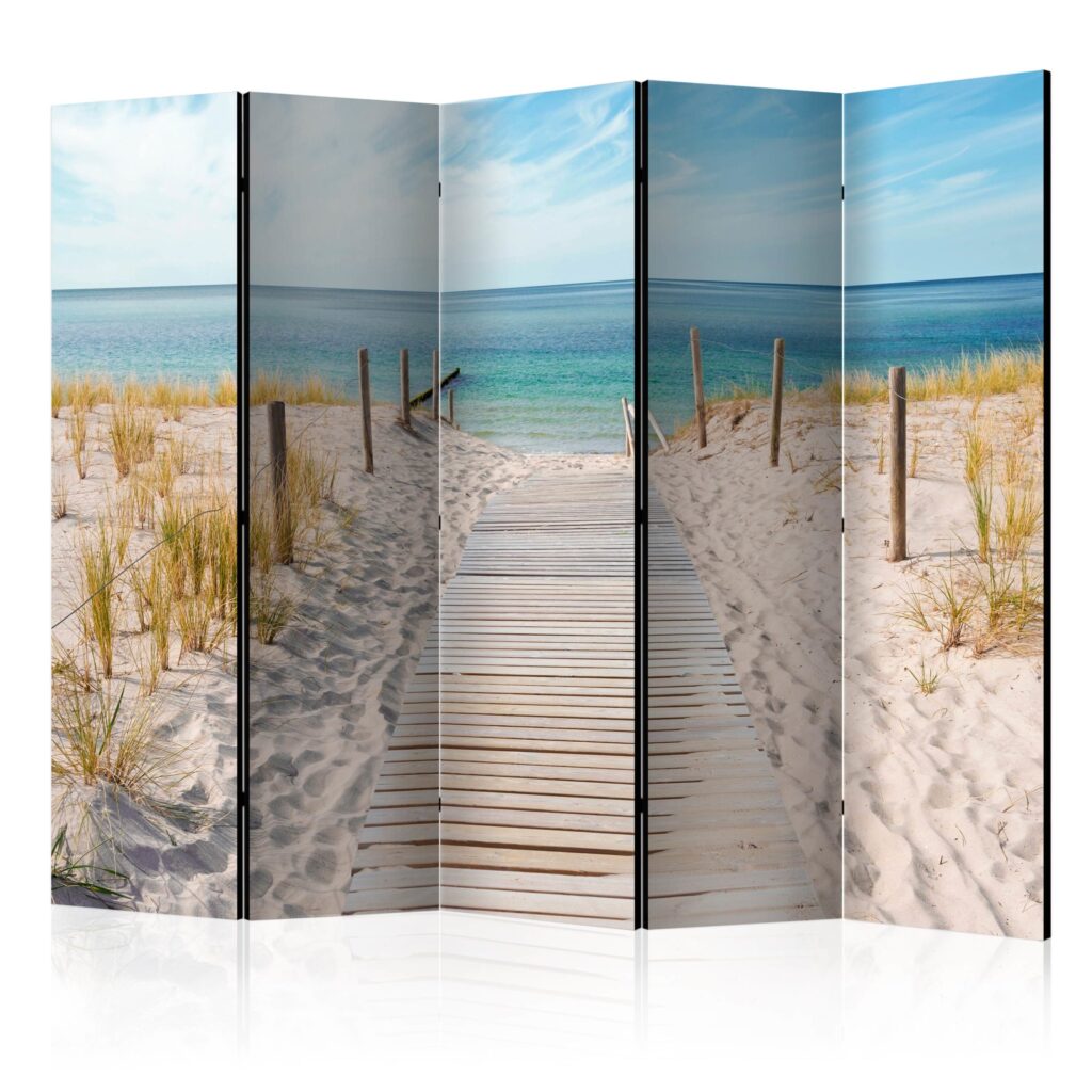 Vouwscherm - Holiday at the seaside II [Room Dividers]